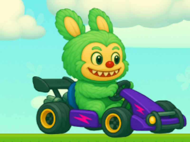 Spiel Labubu Gokart Online