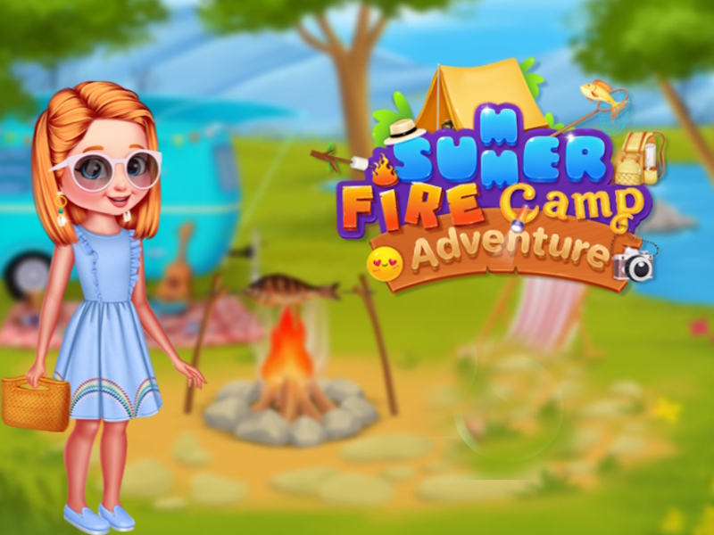 Spiel Sommer -Firecamp -Abenteuer Online