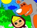 Spiel Masha und der Bär im Wald  Online