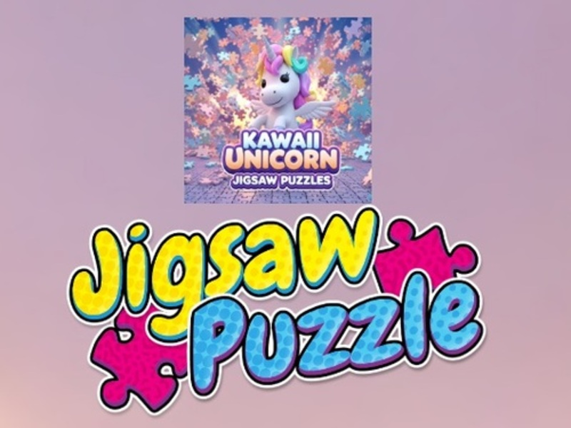 Spiel Kawaii Unicorn Jigsaw Rätsel Online