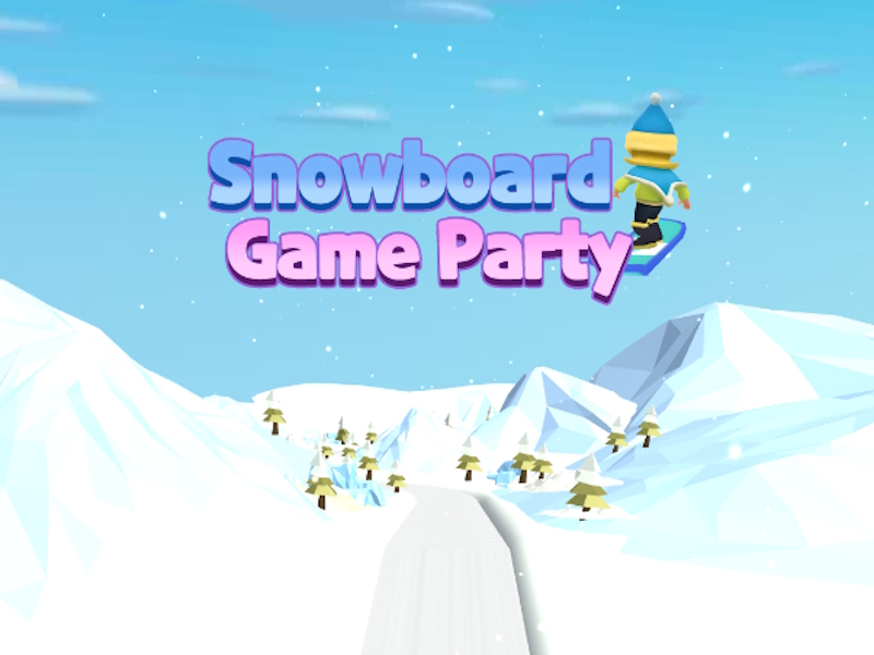 Spiel Snowboard Game Party Online