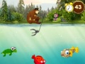 Spiel Masha und Bär: Angeln  Online