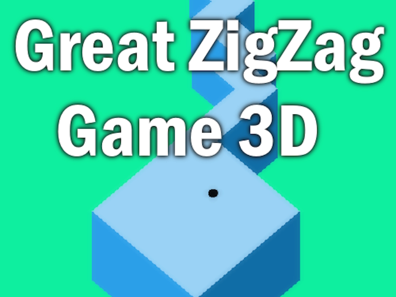 Spiel Tolles Zickzack -Spiel 3D Online