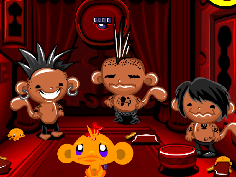 Spiel Affe Gehen Sie glücklich 958 Online