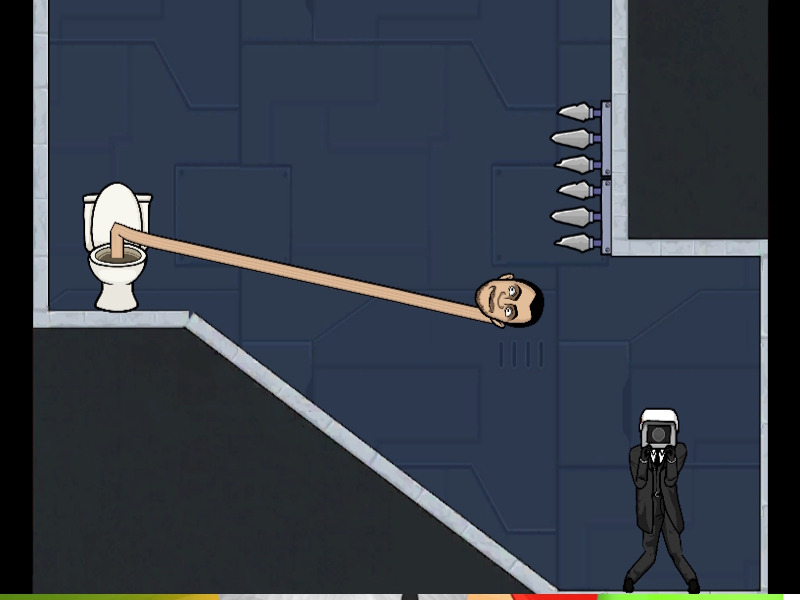Spiel Skibidi Toilette bewegt sich Gesicht Online