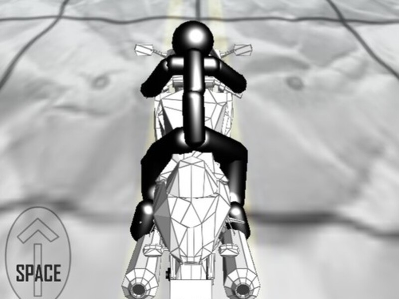 Spiel Stickman Zombie Motorradrennen Online