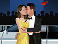 Spiel Angelina und Brad küssen sich  Online