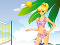 Spiel Strandvolleyball -Mädchen Show  Online