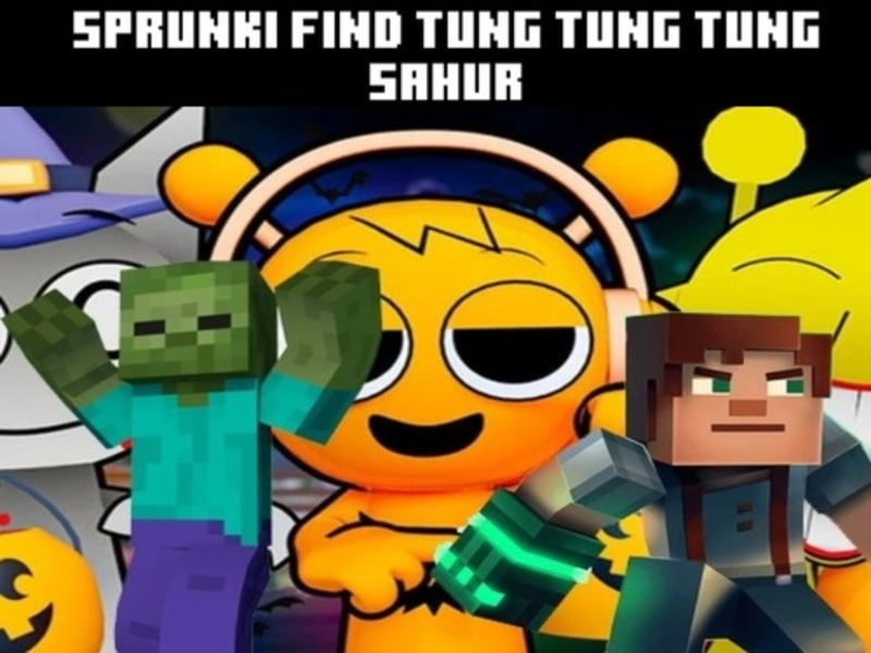 Spiel Sprunki finden Tung Tung Tung Sahur Online