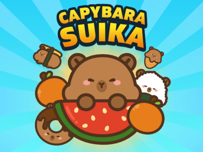 Spiel Capybara Suika Online