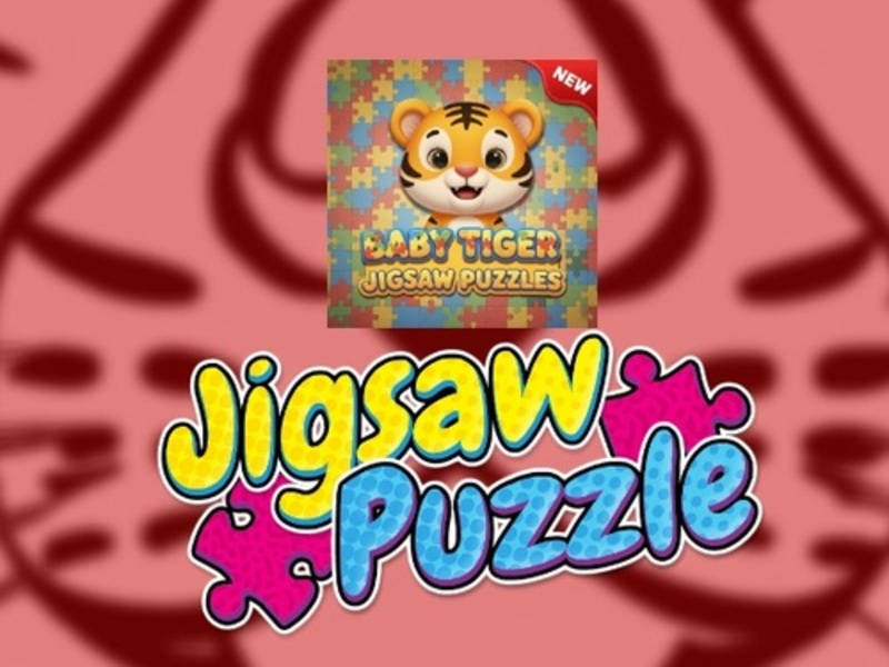 Spiel Baby Tiger Puzzles Online