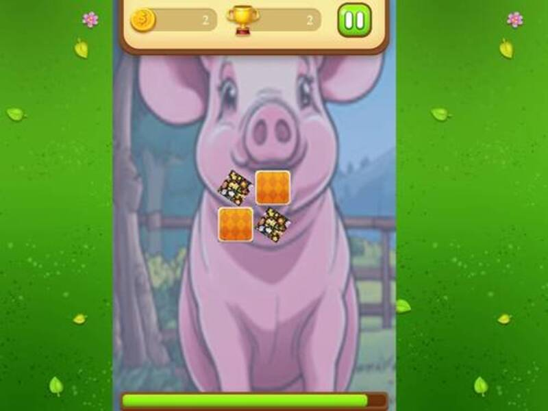 Spiel Nutztiere Gedächtniskarten Online