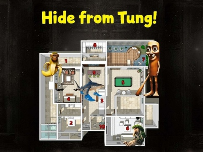 Spiel Verstecke vor Tung! Online