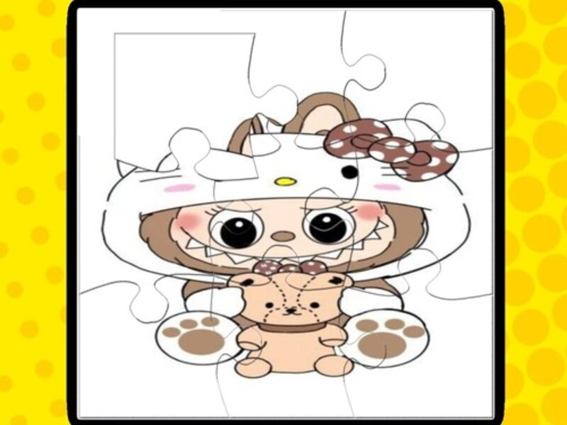 Spiel Labubu-Puzzles für Kinderspiele Online