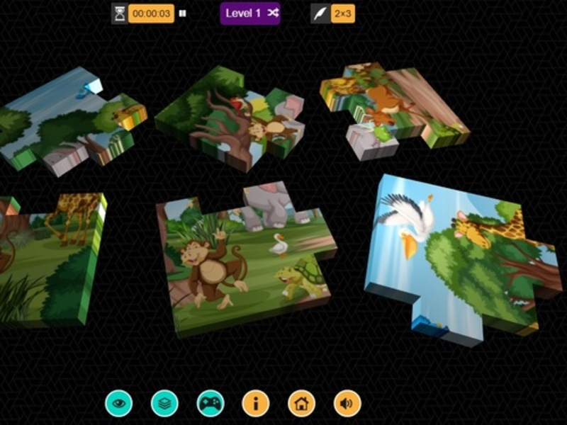 Spiel 3D-Puzzle Online