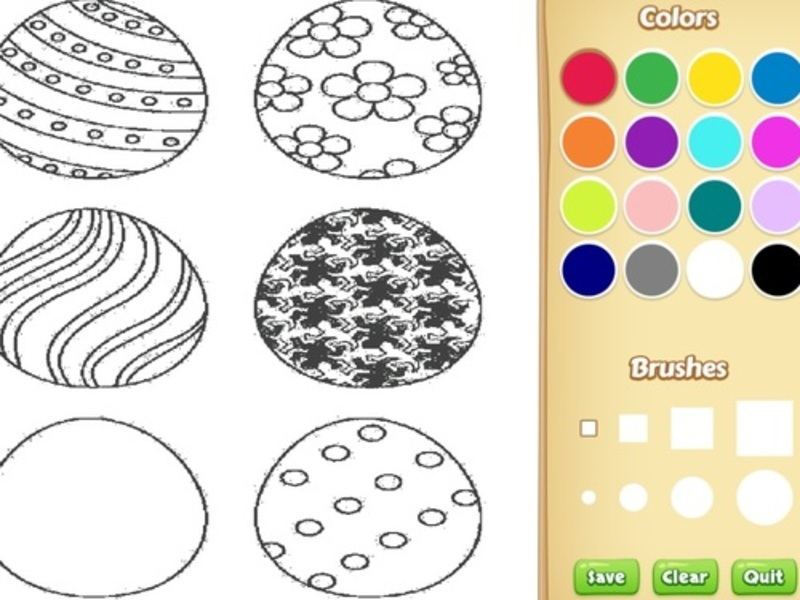 Spiel Ostereier Malbuch für Kinder Online