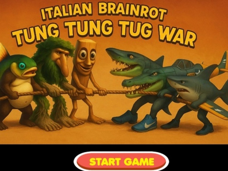 Spiel Italienischer Brainrot Tung Tung Tug Krieg Online