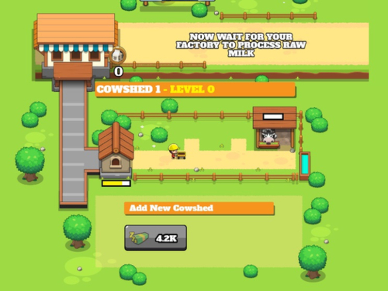 Spiel Müßiger Milchfarm Tycoon Online