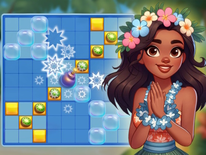 Spiel Blockpuzzle Tropische Geschichte Online