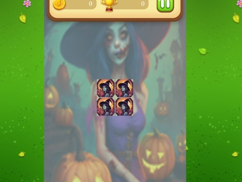 Spiel Witch Memory Match Online