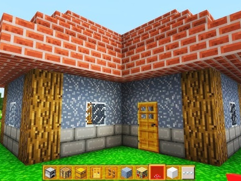 Spiel Blockblock-Weltgebäude Online