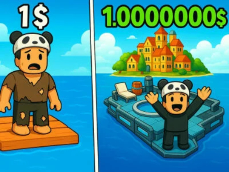 Spiel Roblox: Floß -Tycoon Online