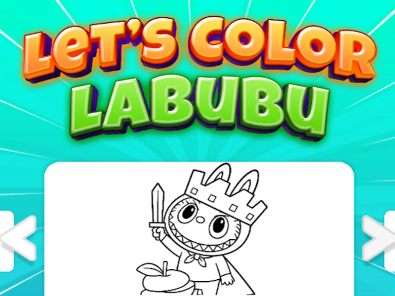 Spiel Lassen Sie uns Labubu färben Online