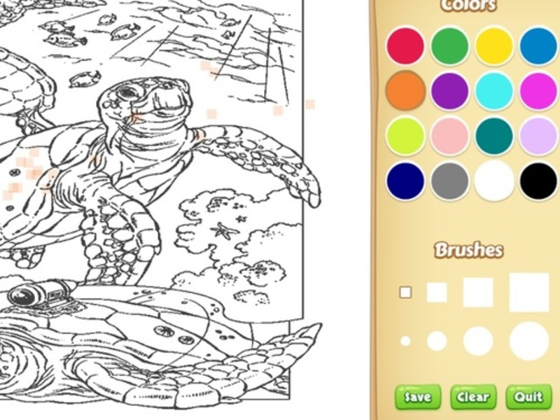 Spiel See Tier Malbuch Online