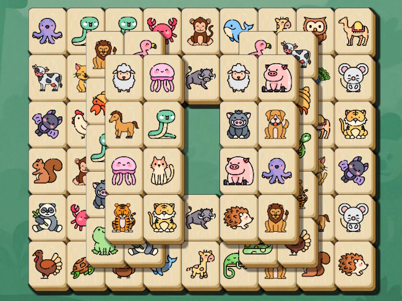Spiel Critter Mahjong Solitaire Online