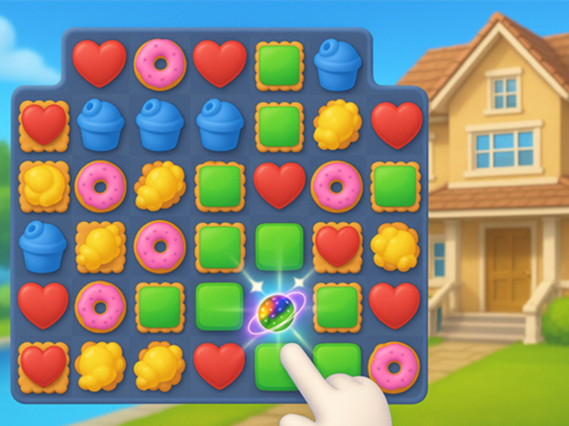 Spiel Home Design Match 3 Online
