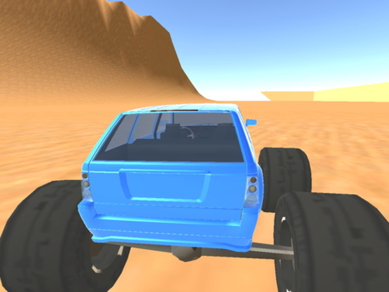 Spiel Polizei gegen Banditen Monster Truck Online