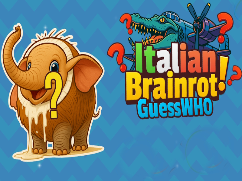 Spiel Italienischer Brainrot! Ratet mal, wer Online