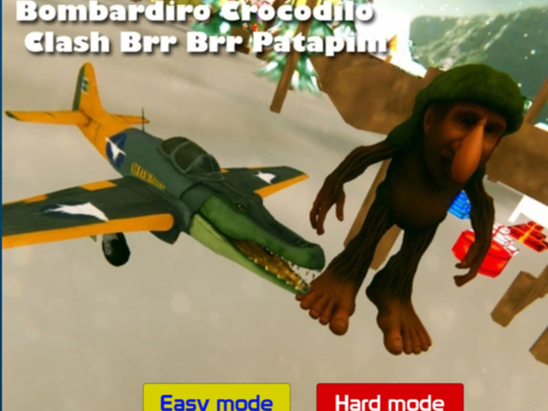 Spiel Bombardiro Crocodilo Clash Brr Patapim Online