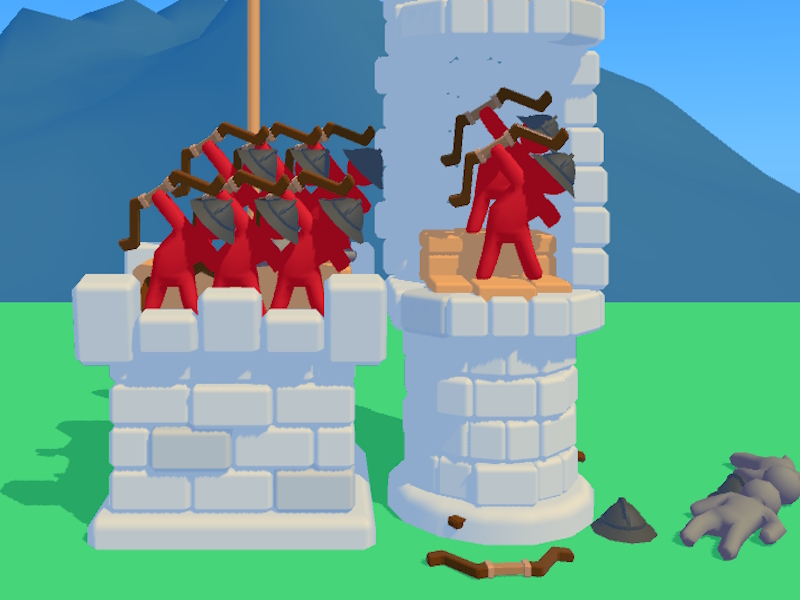 Spiel Bogenschützen Heroes: Schlosskrieg Online