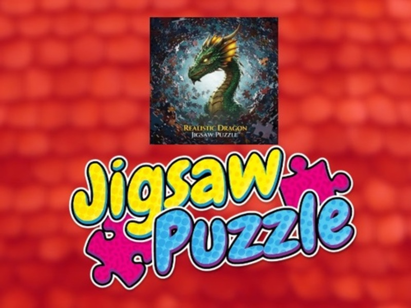Spiel Realistisches Drachenpuzzle Online