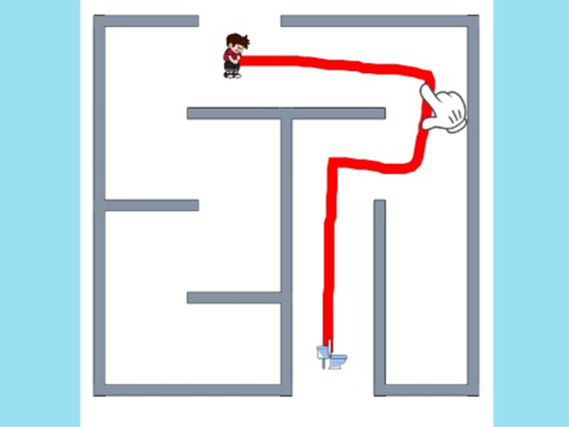 Spiel Maze Escape Escape Toilet Rush Online