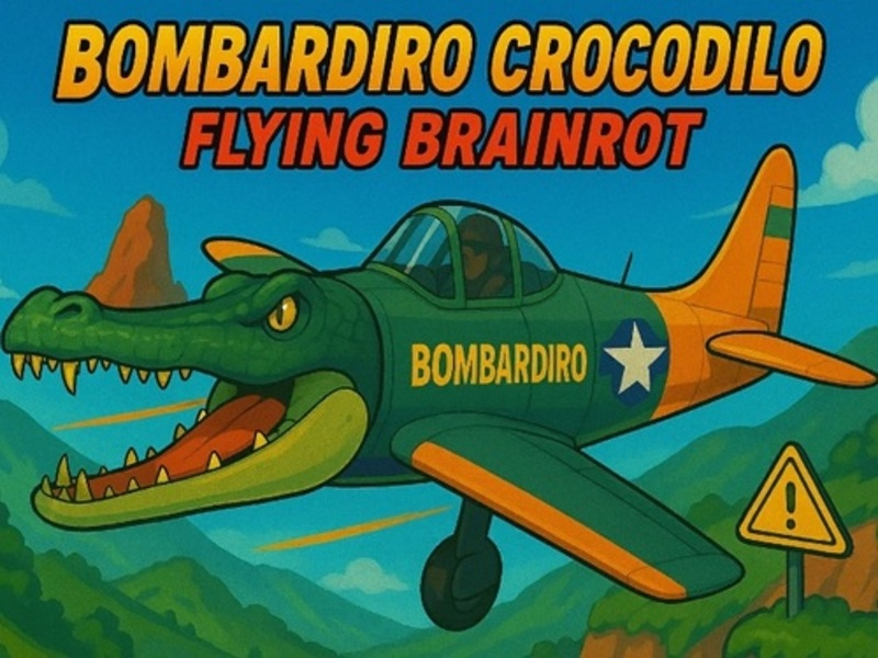 Spiel Bombardiro Crocodilo Flying Brainrot Online