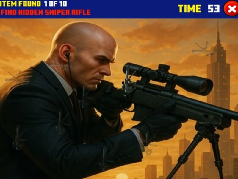 Spiel Mr Sniper verstecktes Gewehr Online