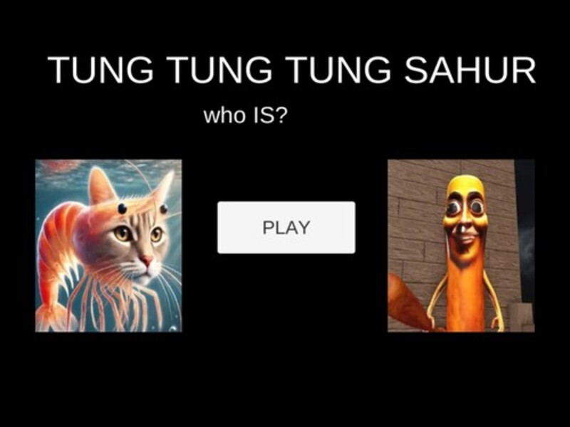 Spiel Tung Tung Tung Sahur Wer ist? Online